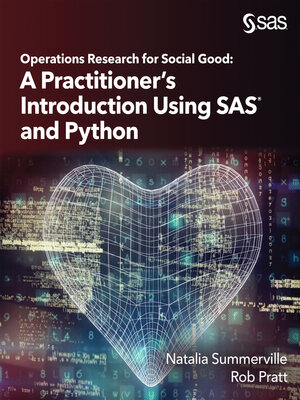 cover image of Operations Research for Social Good